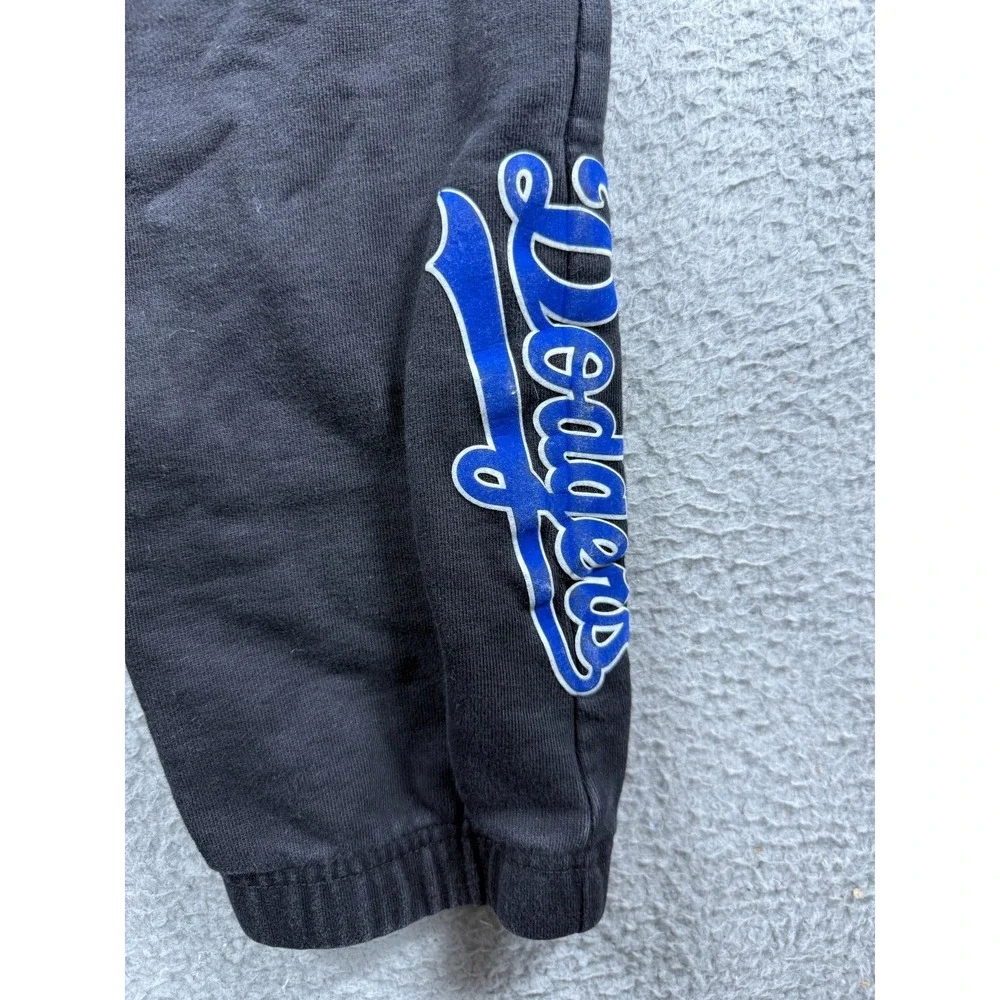 Los Angeles Dodgers Pro Standard MLB Rebel Fleece Jogger Pants Black Size Large